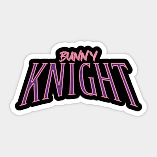 Bunny Knight Sticker